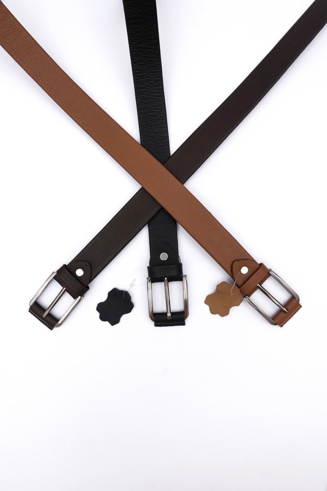 3-fold Leather Belt