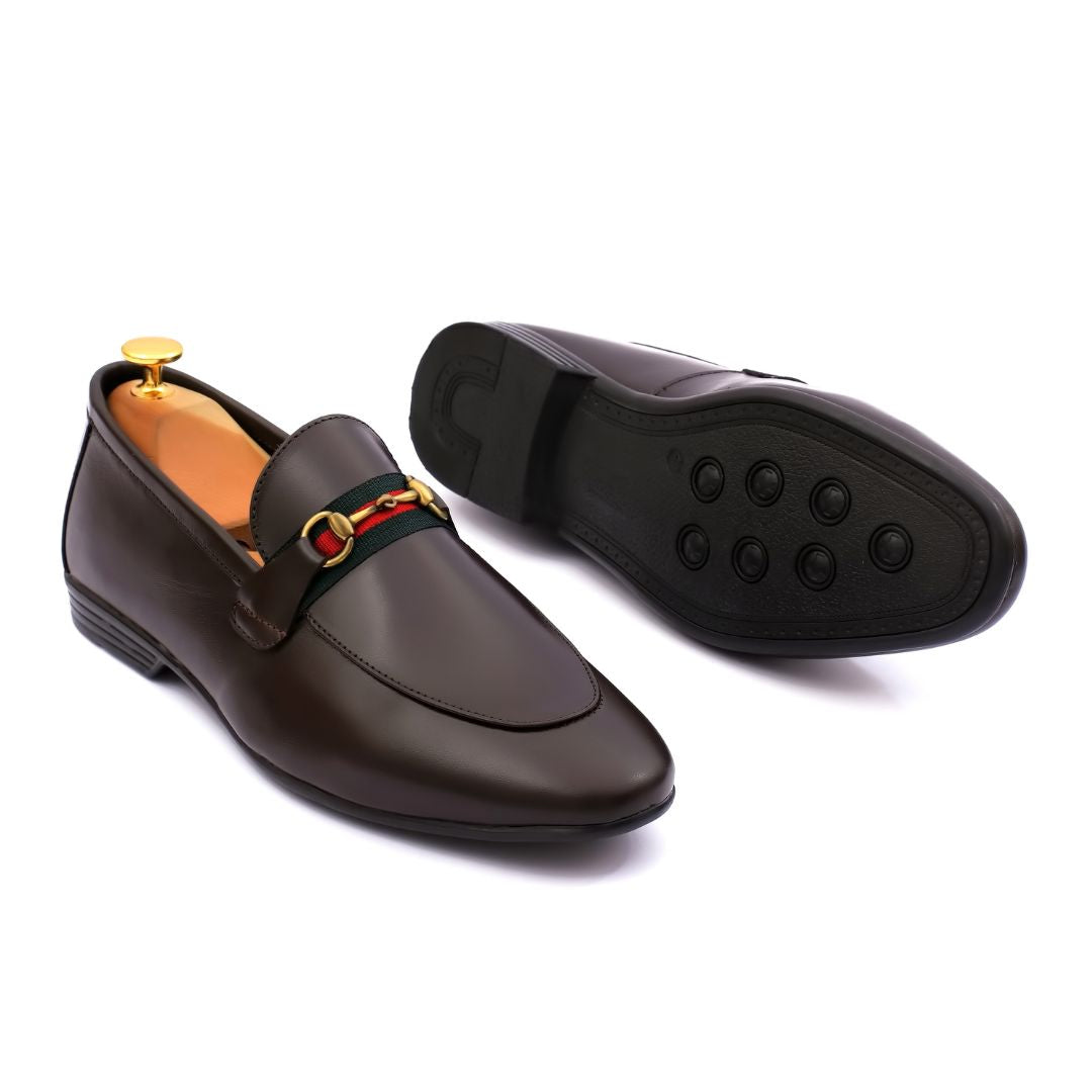 L2-Gucci Buckle Loafer