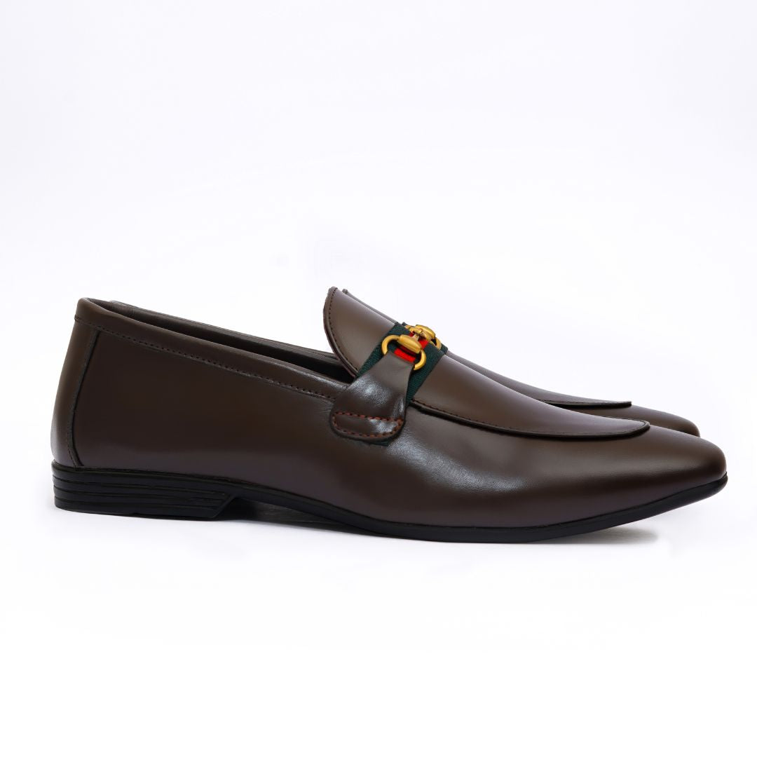 L2-Gucci Buckle Loafer