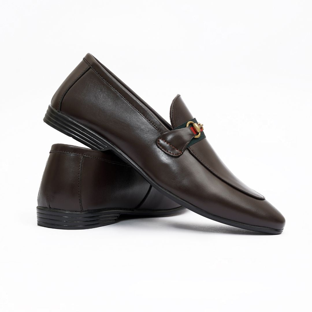 L2-Gucci Buckle Loafer