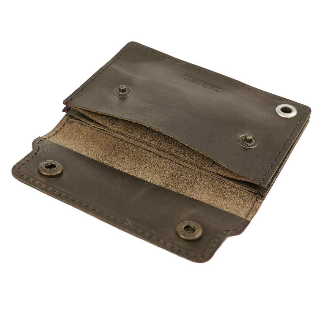 Vigorous Brown Leather Men Wallet