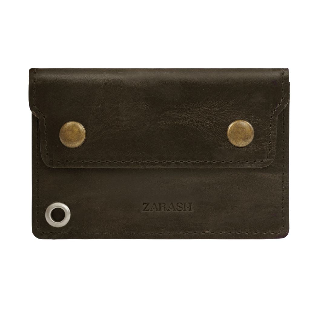 Vigorous Brown Leather Men Wallet