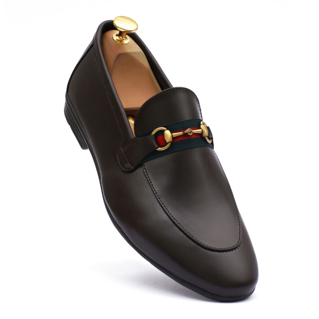 L2-Gucci Buckle Loafer