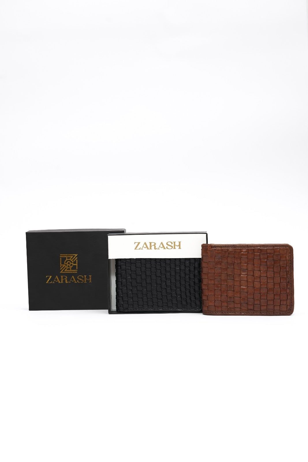 Hand-Woven Leather Wallet