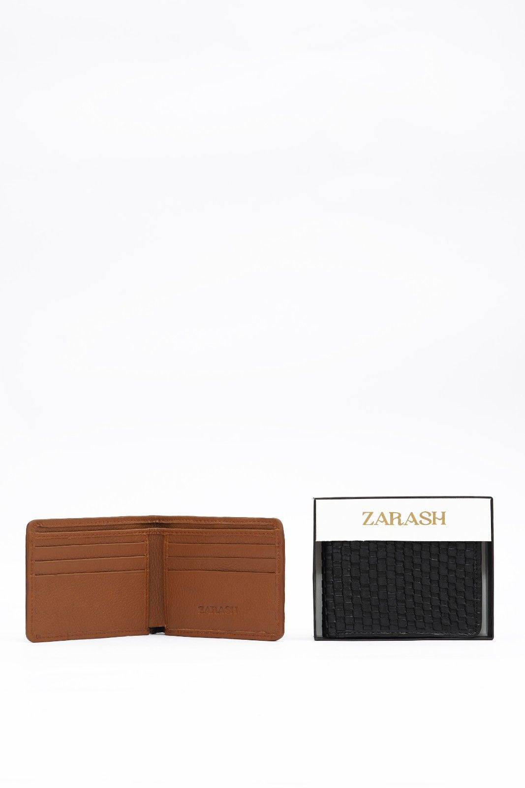 Hand-Woven Leather Wallet